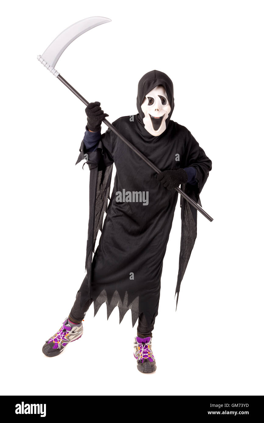 pagan death mask costume