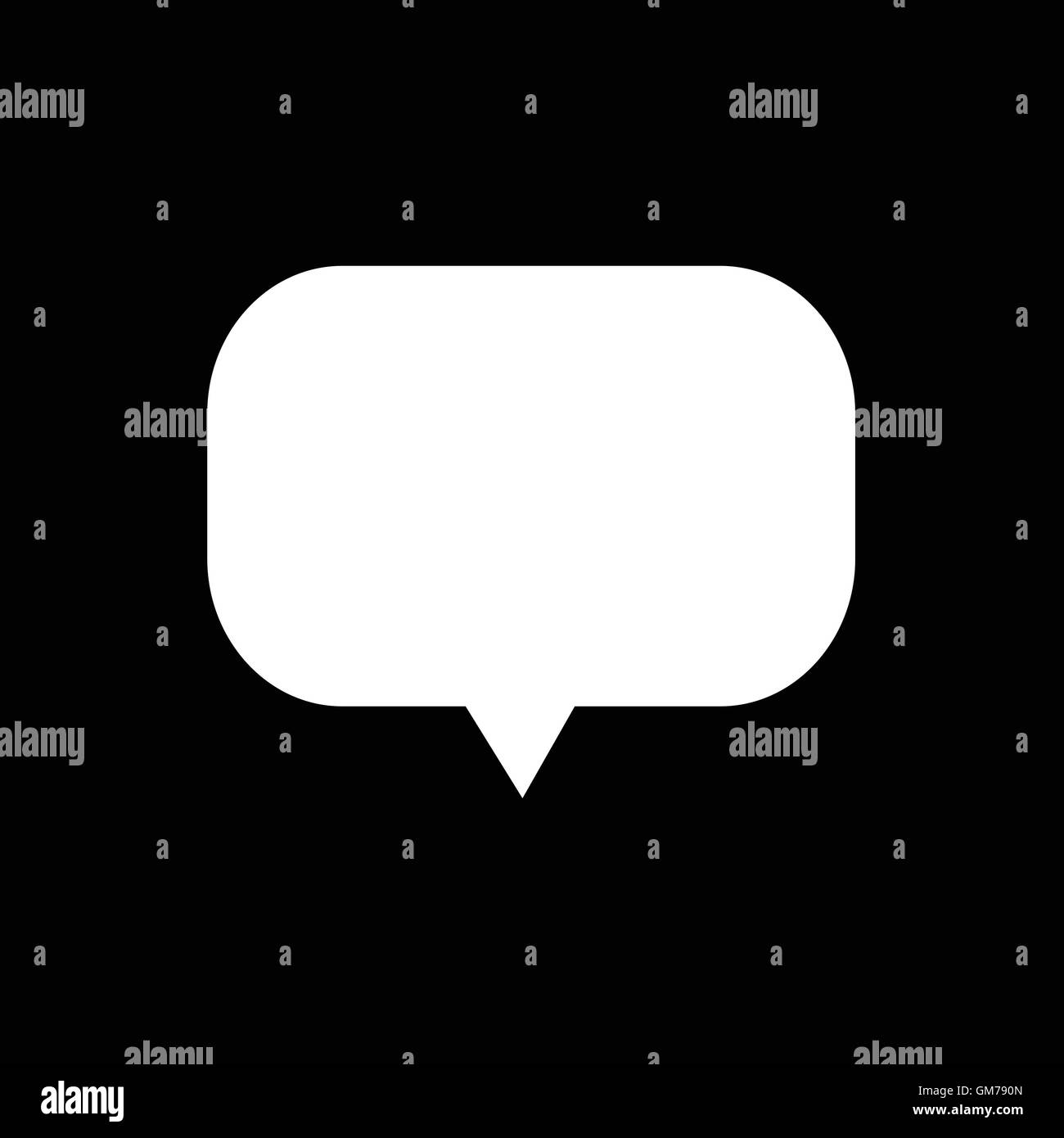 Speech bubble icon illustration design Stock Vector Image & Art - Alamy