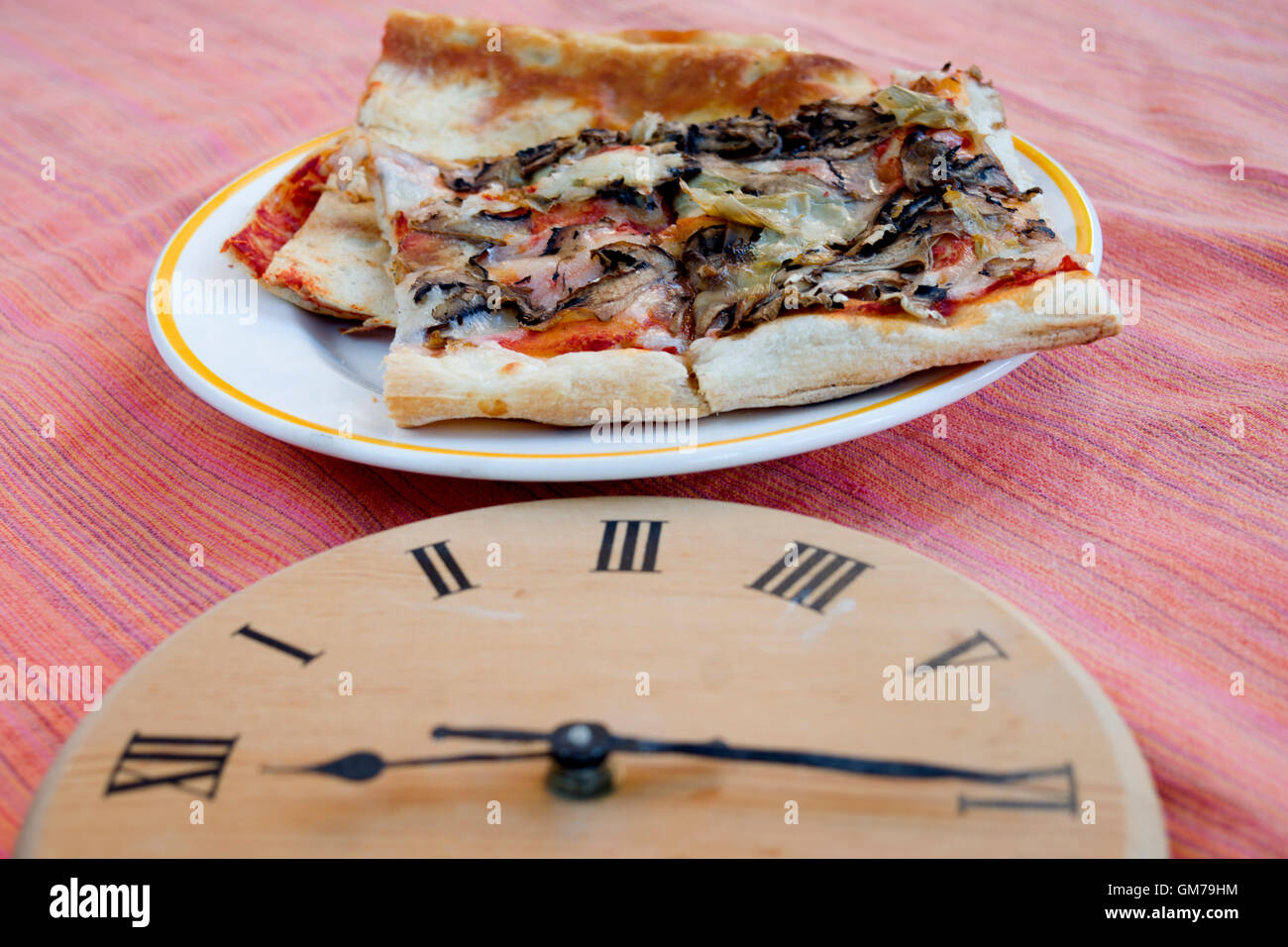 time of pizza express Stock Photo Alamy