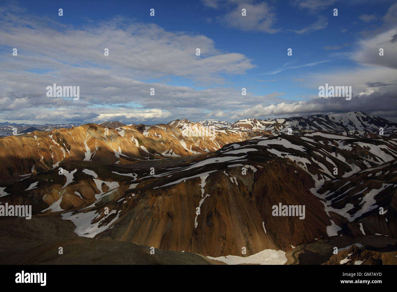 Landmannalaugar, Rhyolite mountains Iceland Stock Photo Alamy