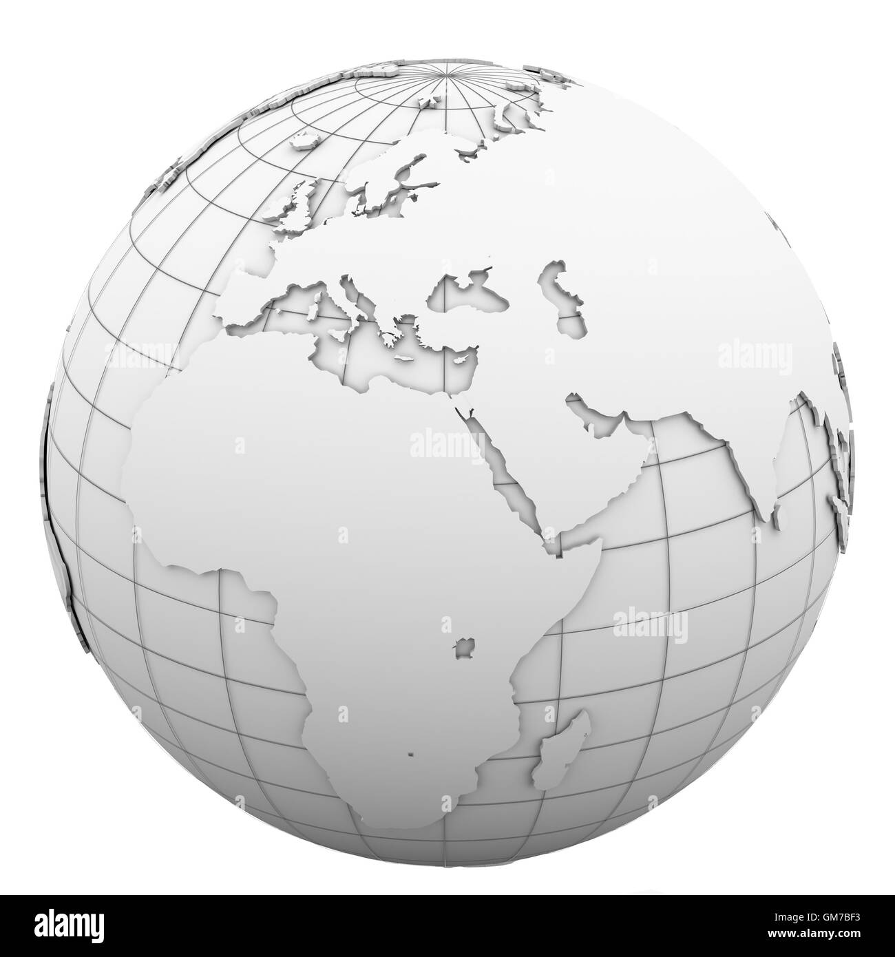 White globe Stock Photo - Alamy