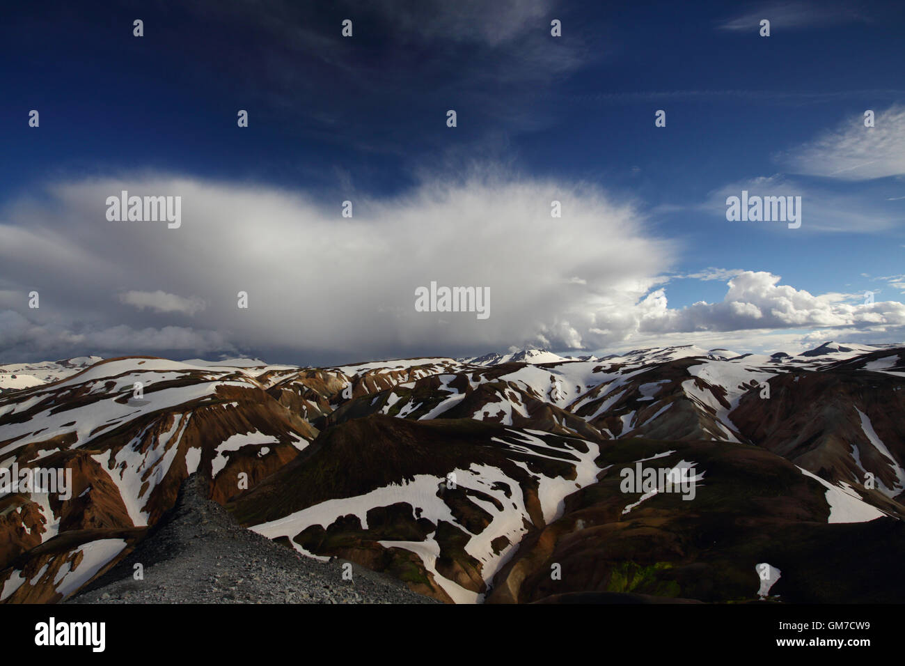 Landmannalaugar, Rhyolite mountains Iceland Stock Photo Alamy