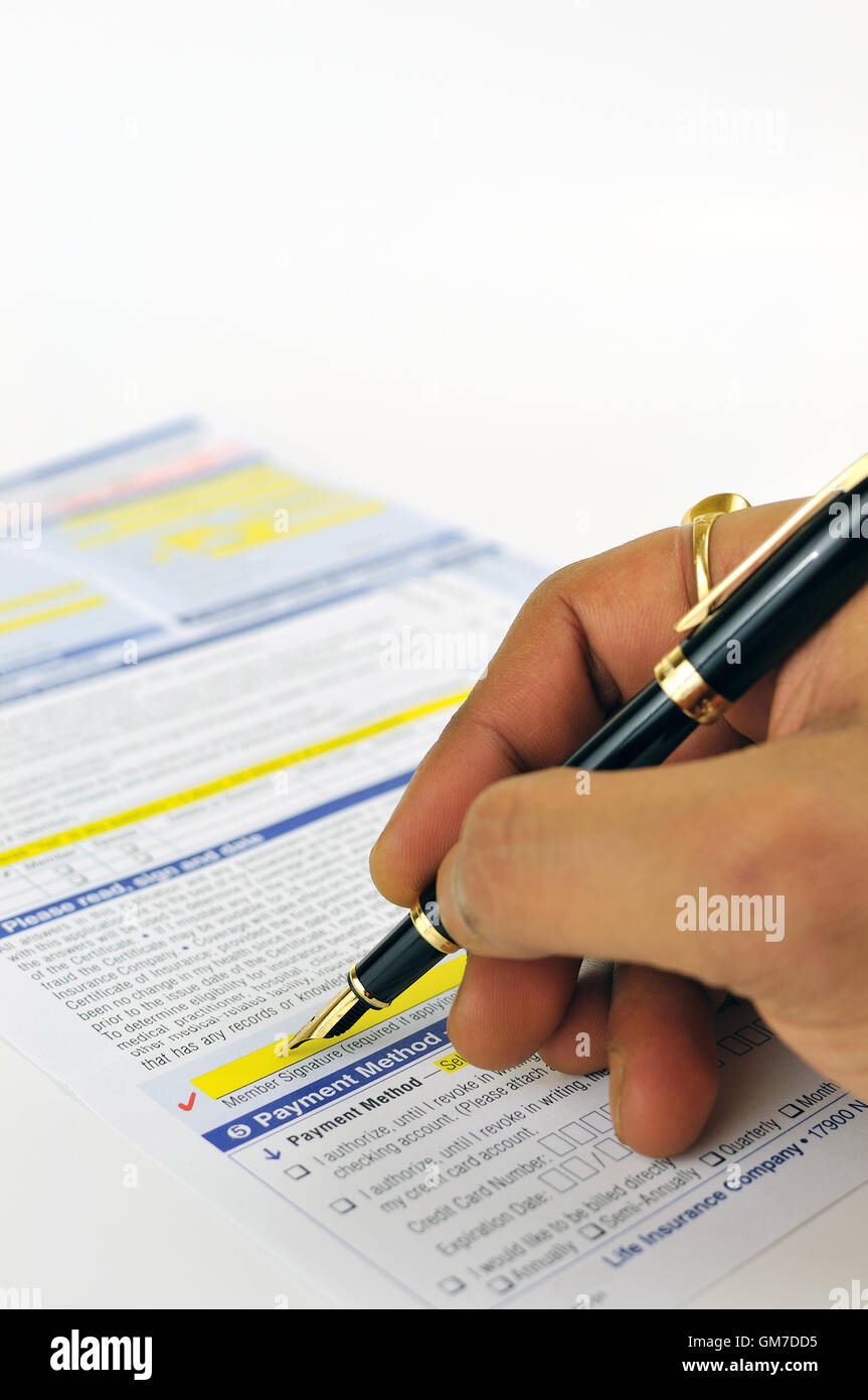 Alamy legal Photo: 115719553 Stock form Signing - Photo: - 115719553 Signing Alamy form legal Stock