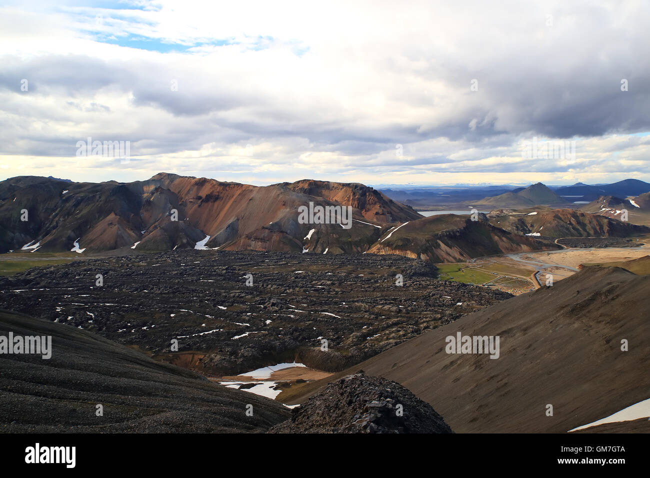 Landmannalaugar, Rhyolite mountains Iceland Stock Photo Alamy