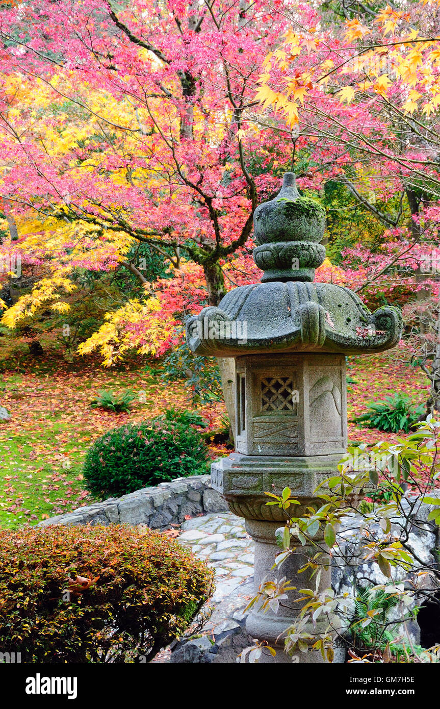 Japanese Garden Stock Photo