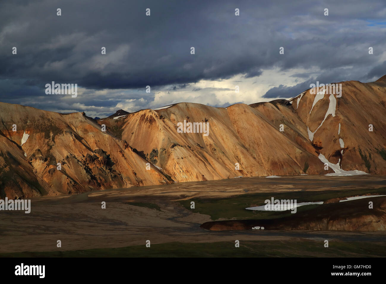 Landmannalaugar, Rhyolite mountains Iceland Stock Photo Alamy