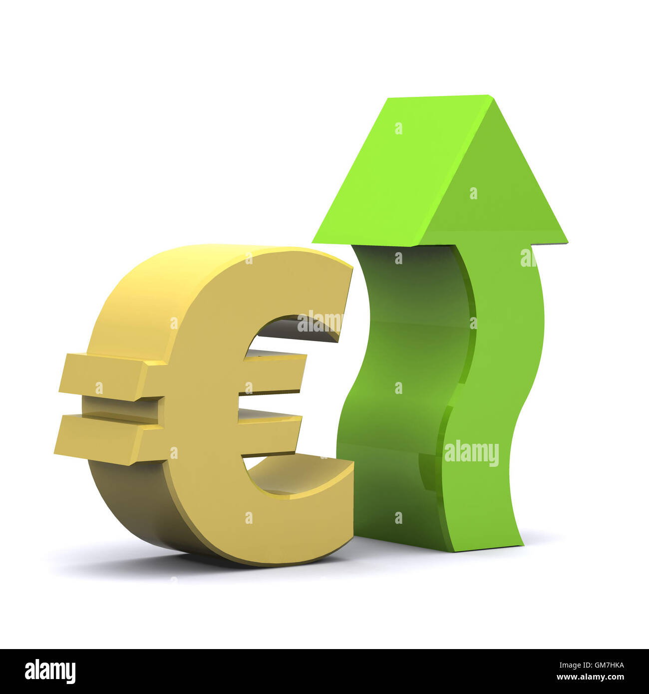 Euro Rising Gold rising hi-res stock photography and images - Alamy