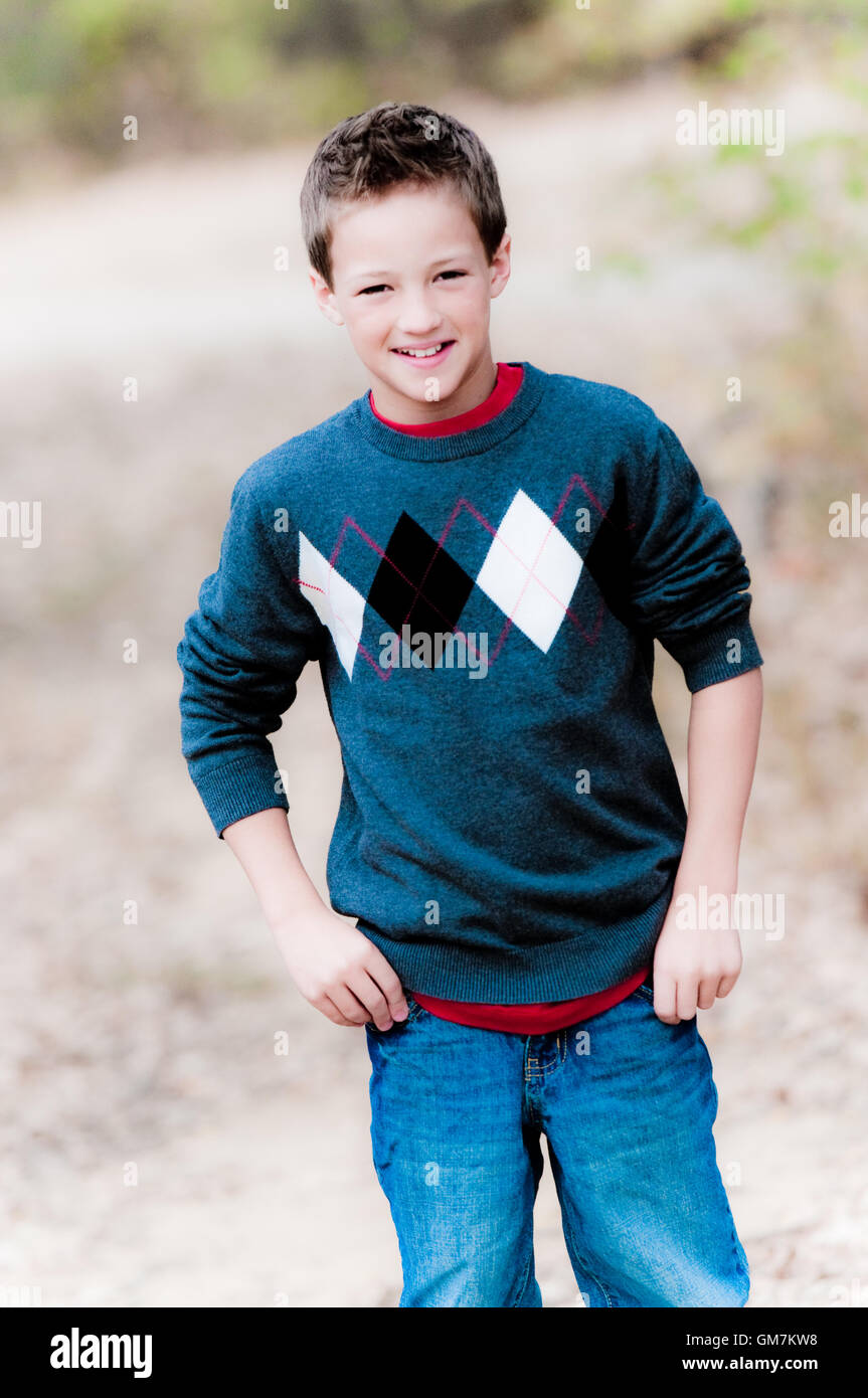Portrait of young boy Stock Photo - Alamy