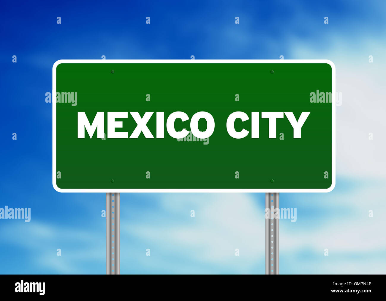 Mexico street sign hi-res stock photography and images - Alamy