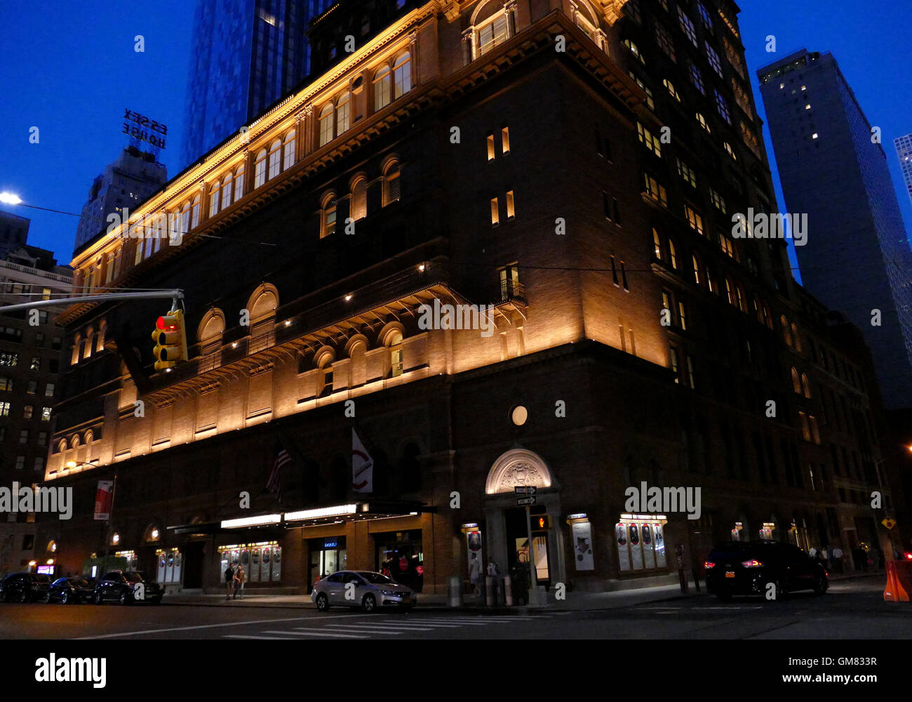New York, USA. 23rd August, 2016. Carnegie Hall, Manhattan, New York City Stock Photo