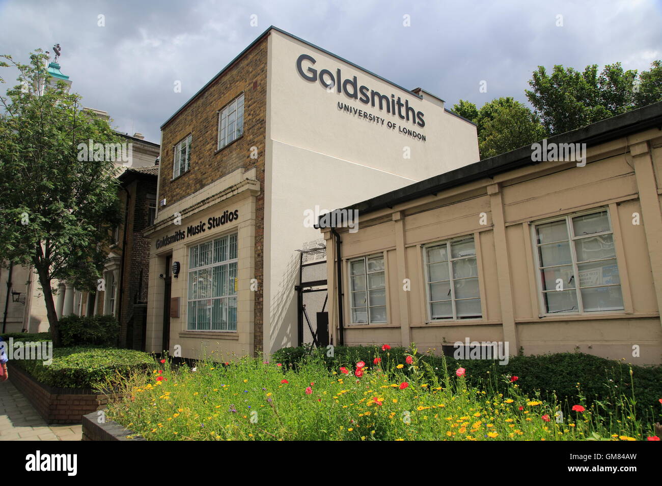 Music studios buildings, Goldsmiths, University of London, England, UK Stock Photo