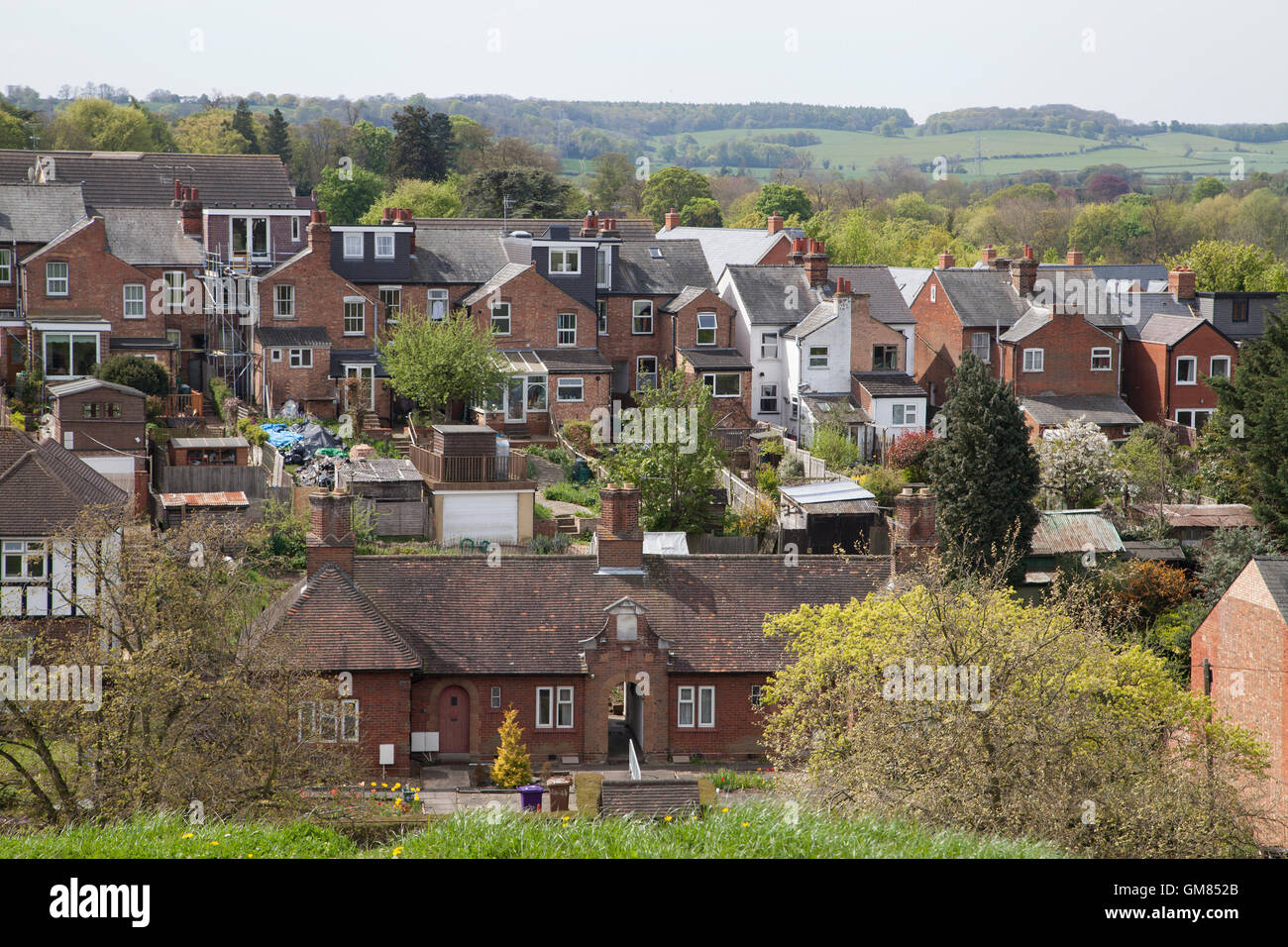 HITCHIN market town in the north Hertfordshire Stock Photo