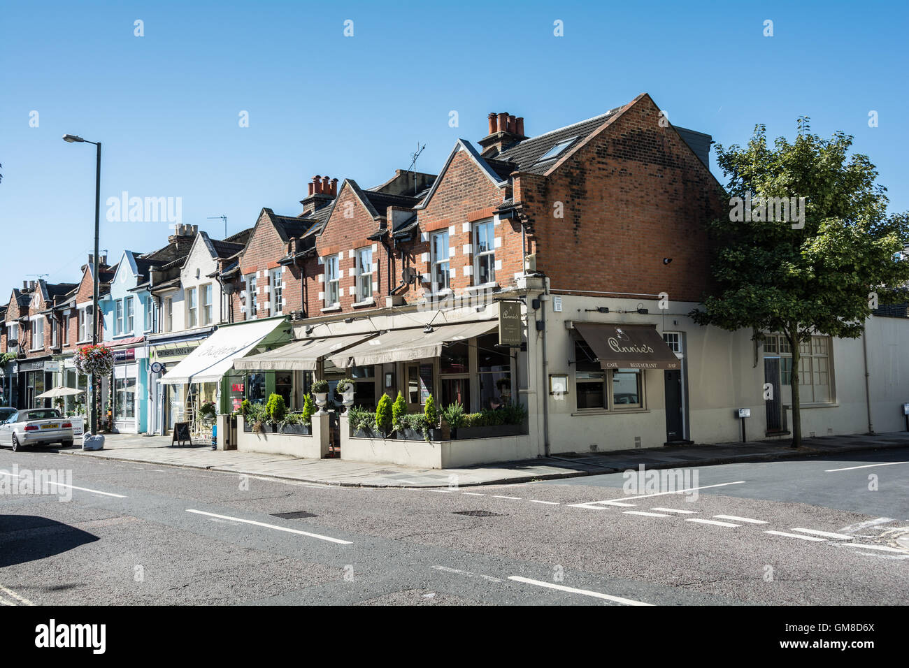 Annie's restaurant in Barnes, London, SW13, UK Stock Photo