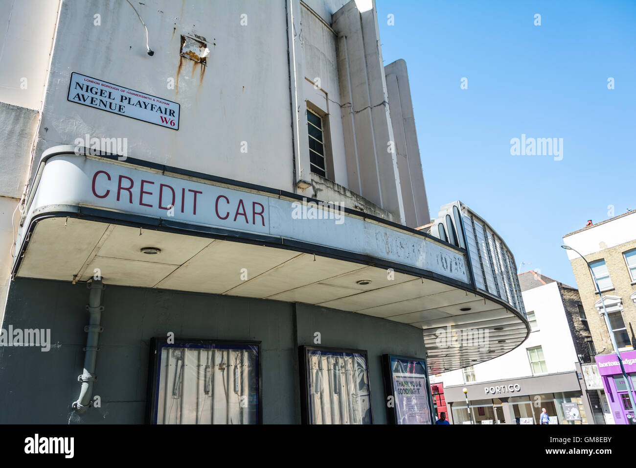 Exterior of the former Cineworld Cinema on Hammersmith King Street