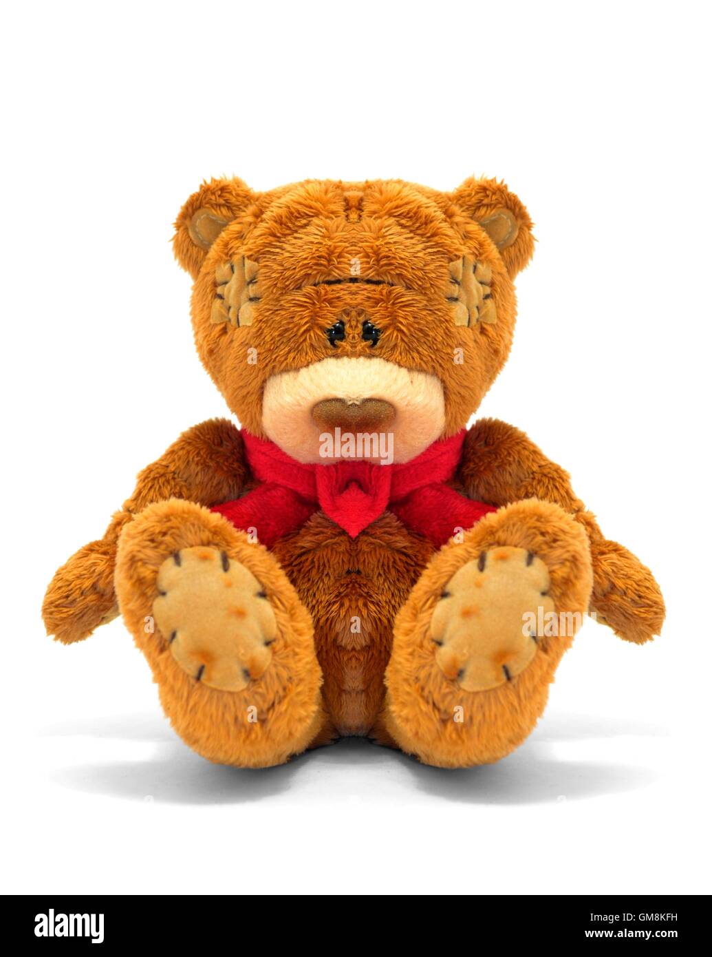 Teddy bear isolated on white Stock Photo - Alamy