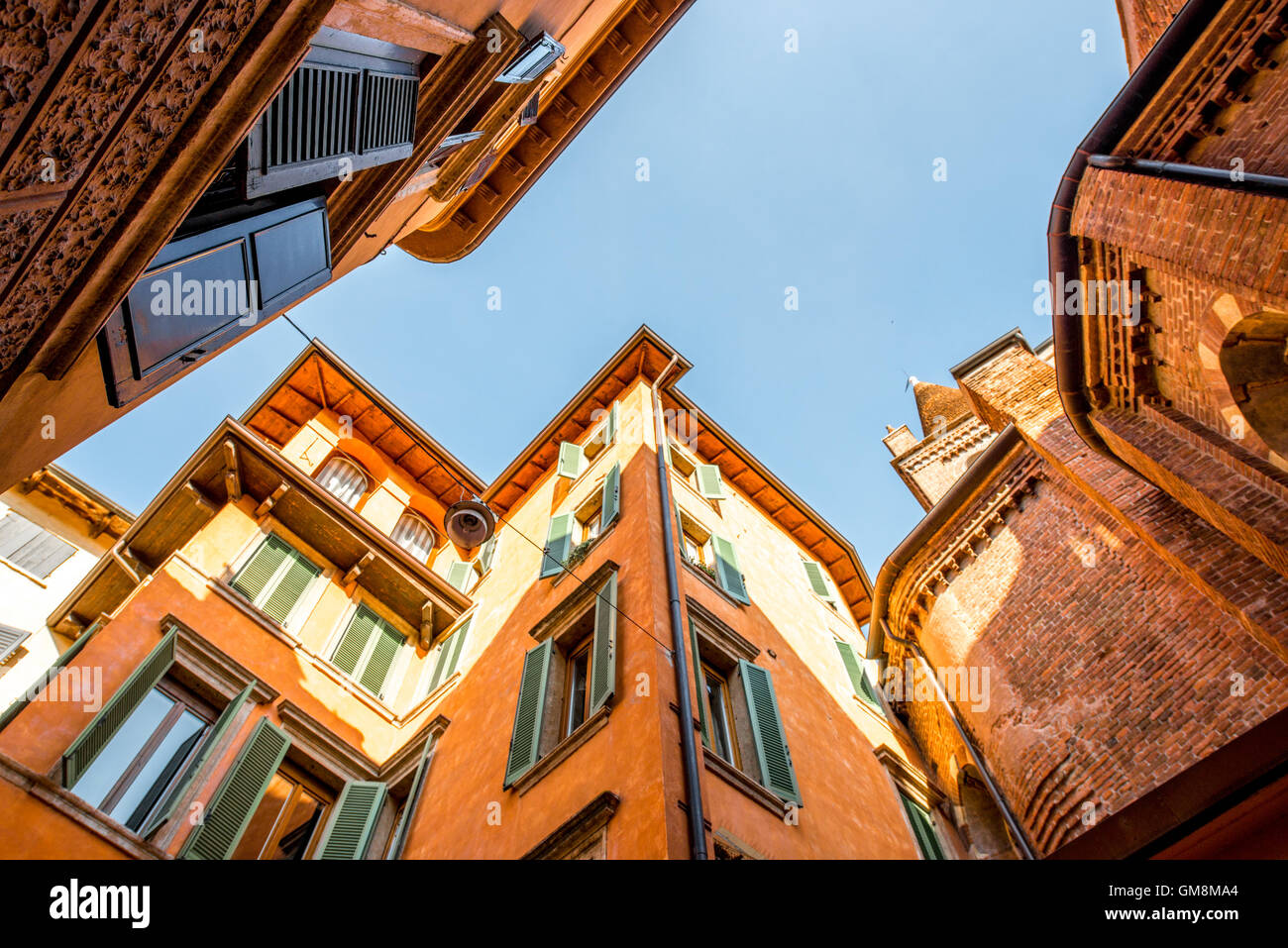 Buildings in Verona Stock Photo - Alamy
