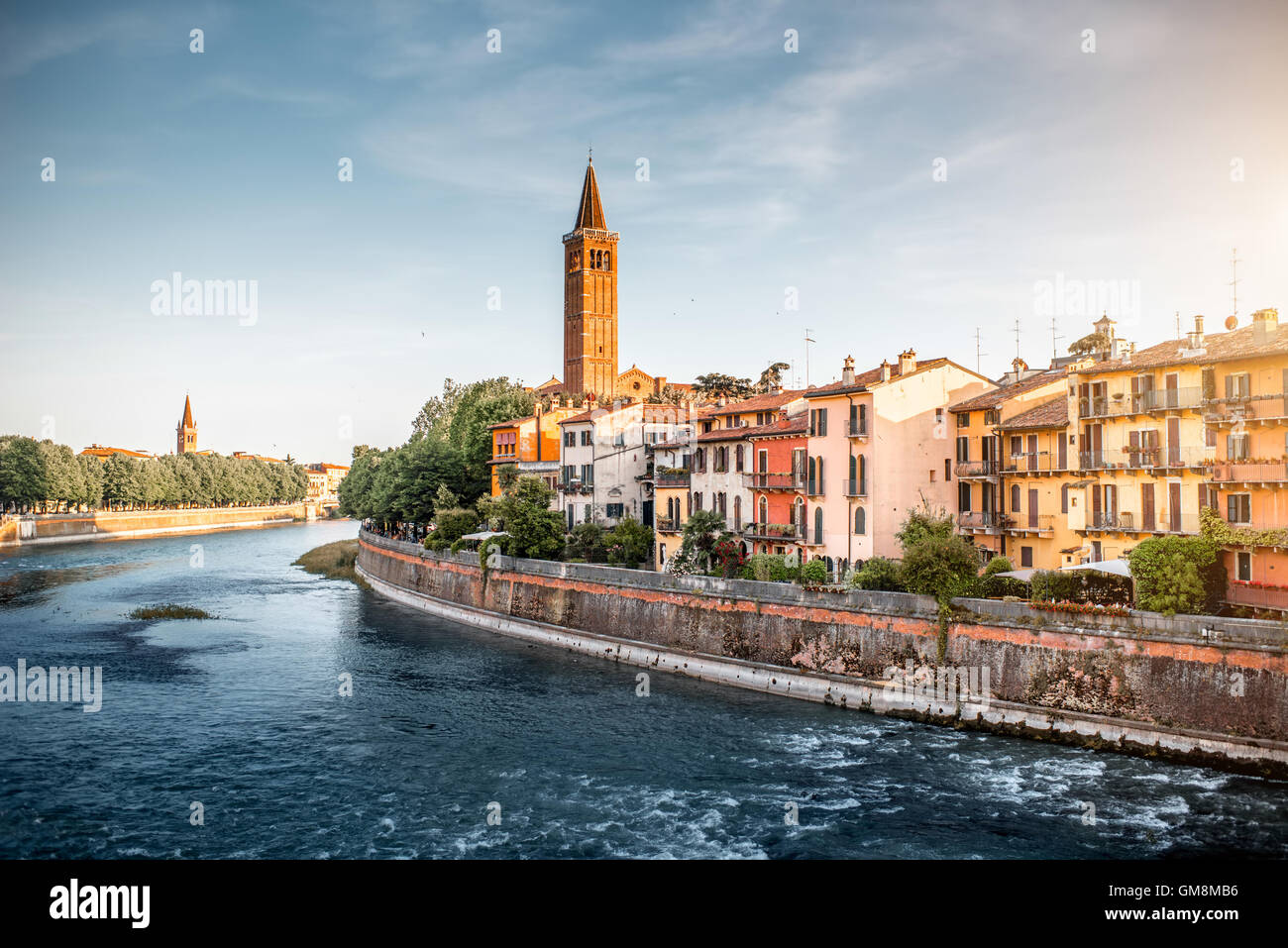 Verona cityscape view Stock Photo - Alamy