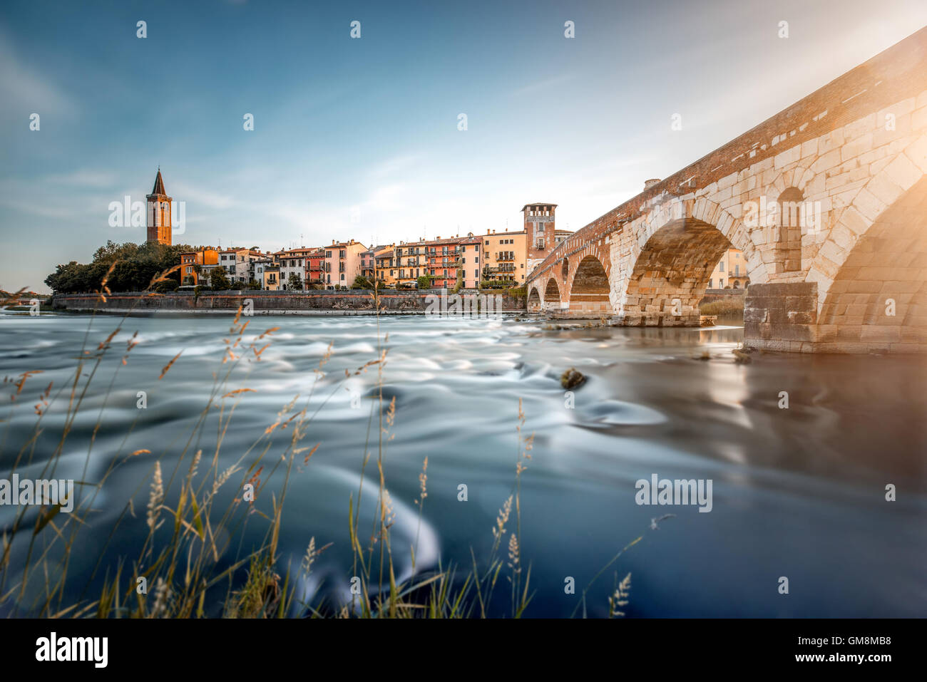 Verona cityscape view Stock Photo - Alamy