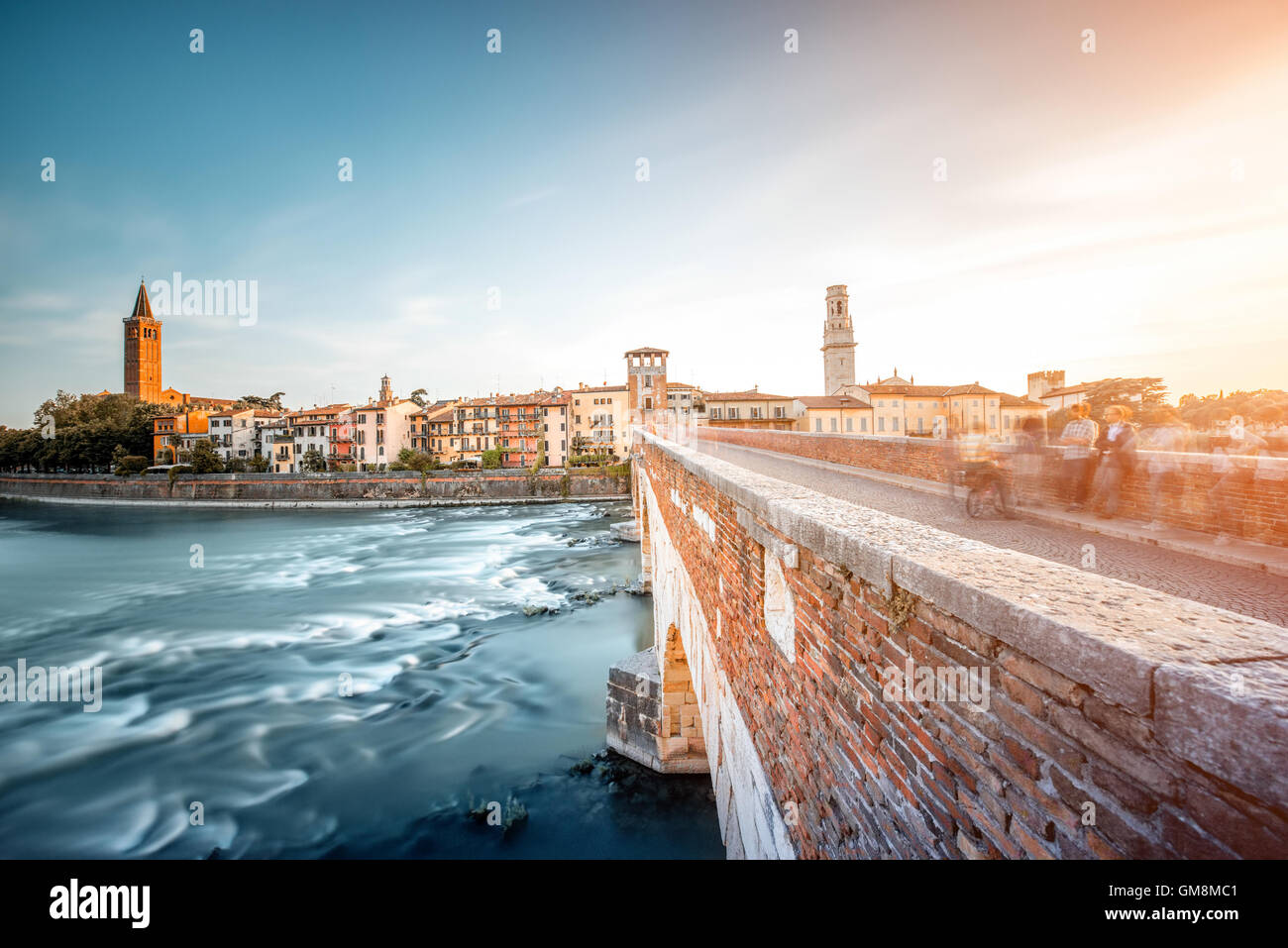 Verona cityscape view Stock Photo - Alamy