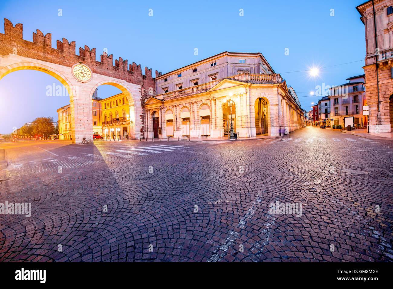 Architecture in Verona Stock Photo Alamy