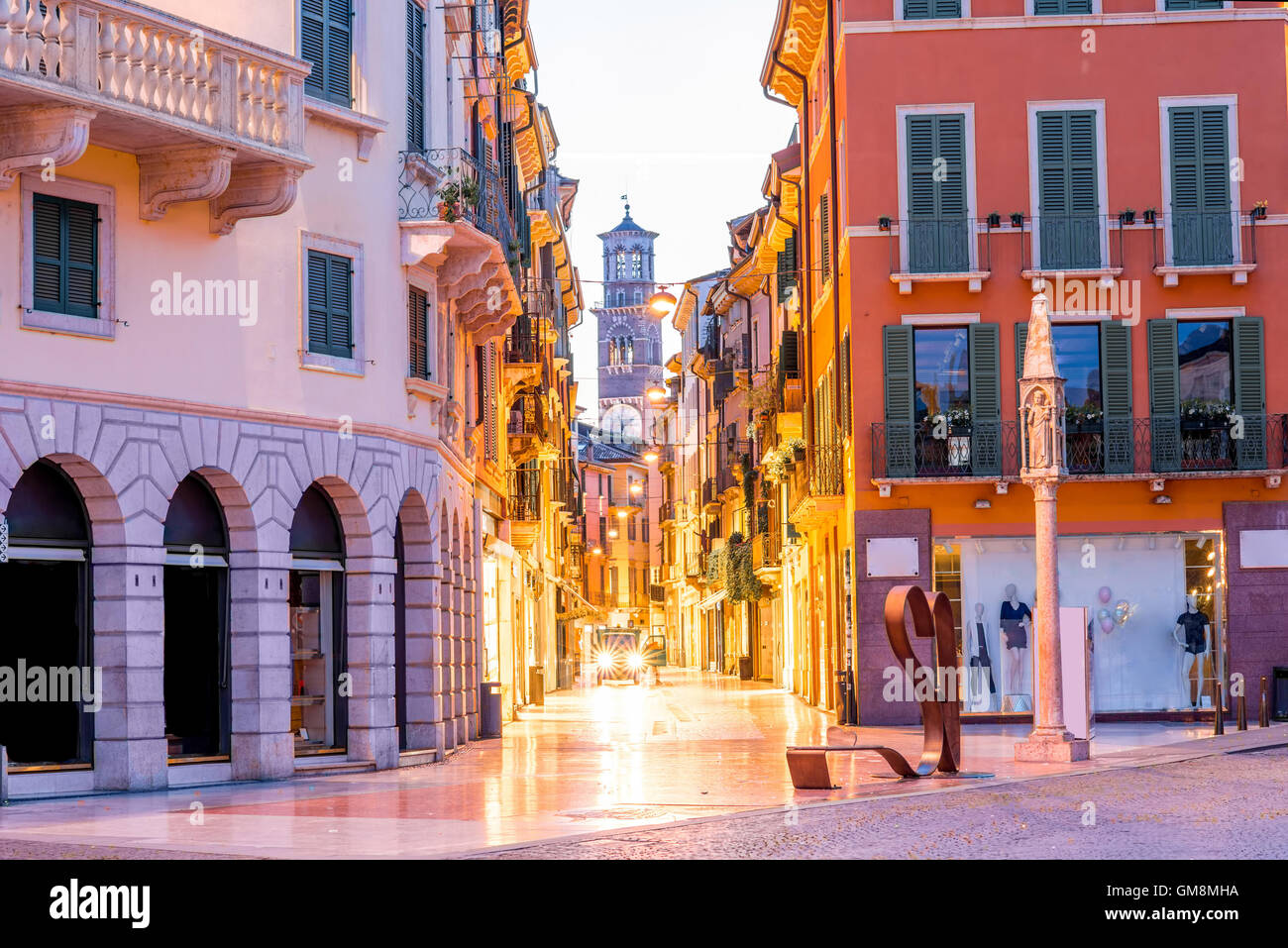Verona city view Stock Photo - Alamy