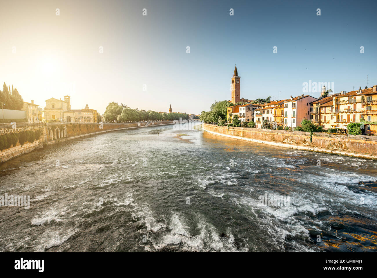 Verona cityscape view Stock Photo - Alamy