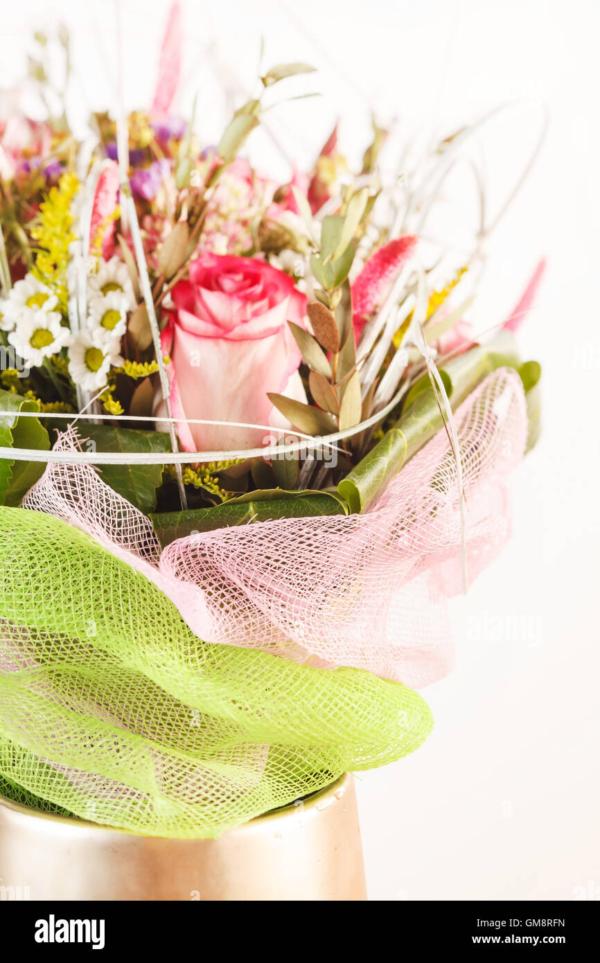 bouquet of colorful flowers Stock Photo - Alamy