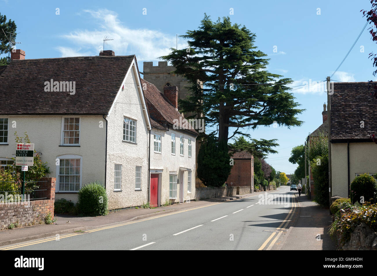 Eckington village, Worcestershire, England, UK Stock Photo Alamy