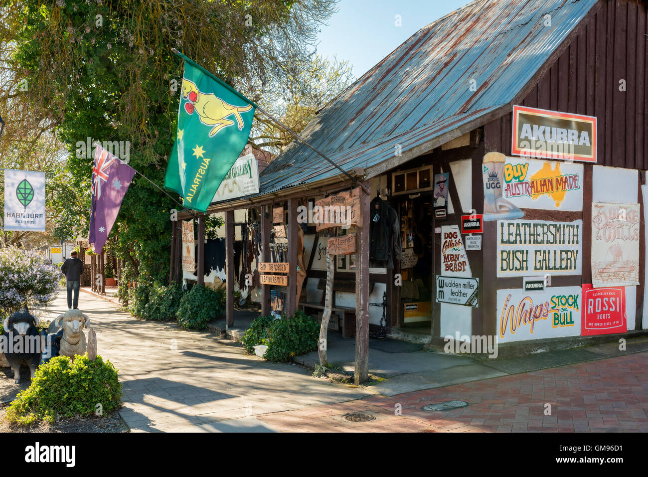 A souvenir shop in Hahndorf, in South Australia's picturesque Adelaide Hills Stock Photo Alamy