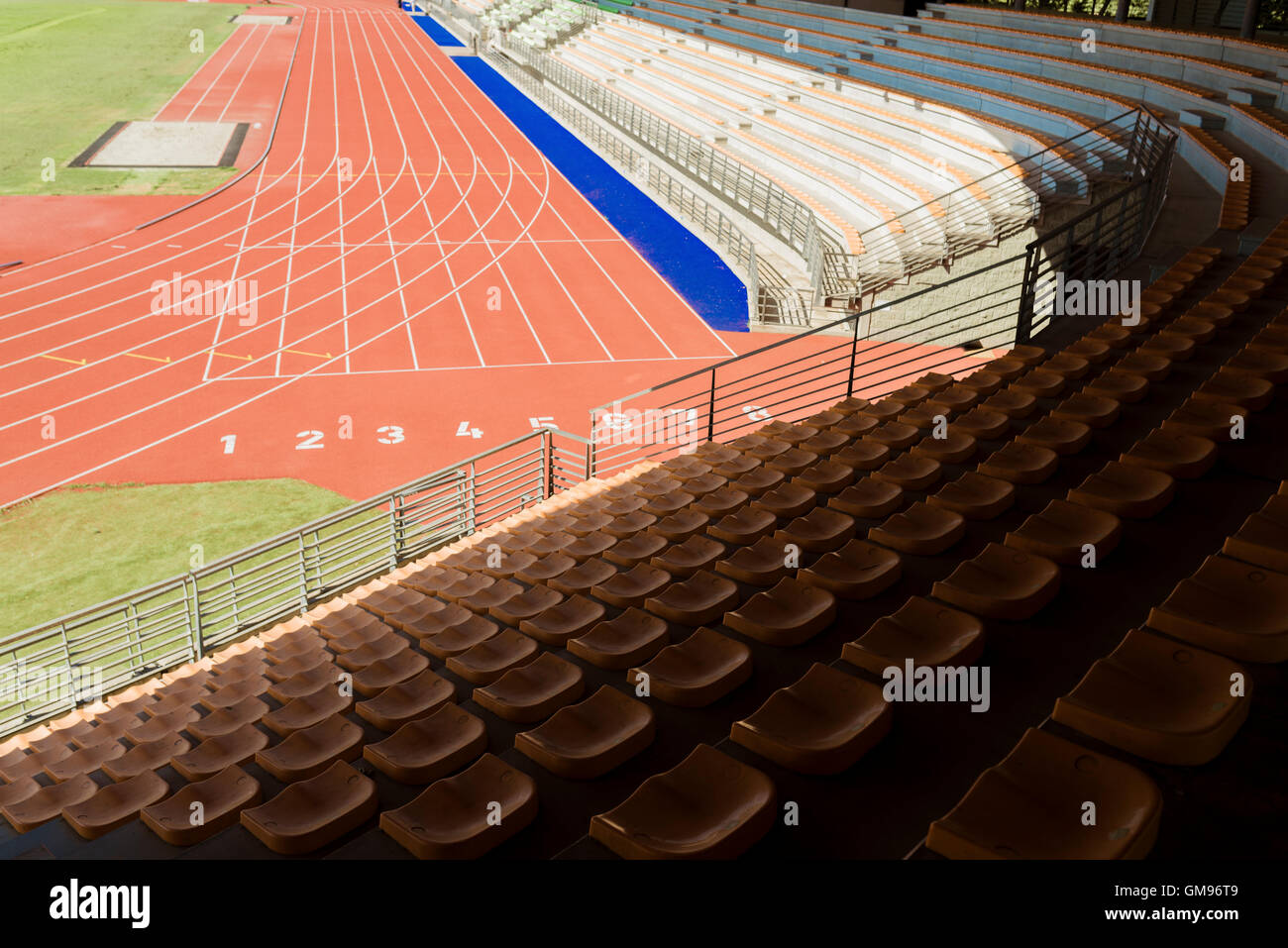 Italy, Florence, track and field stadium Stock Photo Alamy