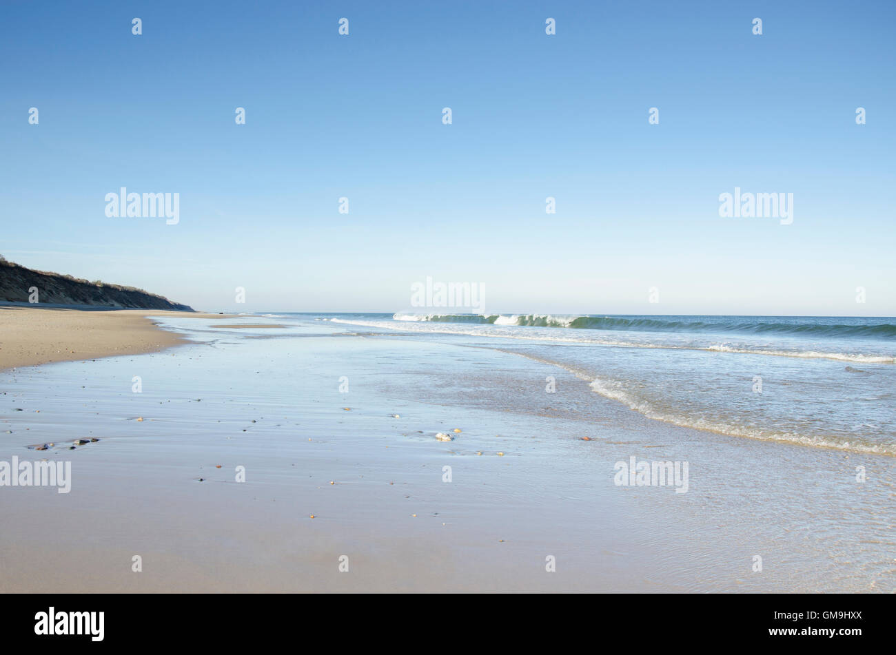 Massachusetts, Orleans, Nausea Beach and coastline Stock Photo