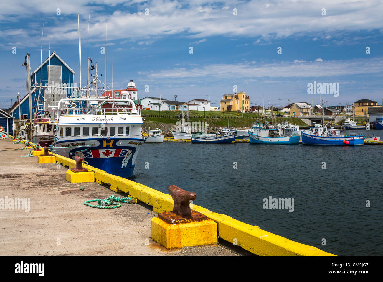 Fishing Boat in Bonavista Harbour, Newfoundland Women's Tank Top