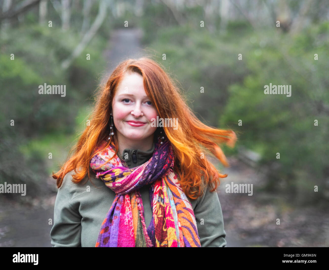 Redhead woman hi-res stock photography and images - Alamy