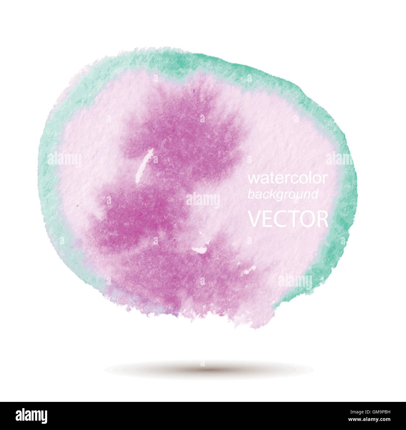 Abstract watercolor hand painted background Stock Vector Image & Art ...