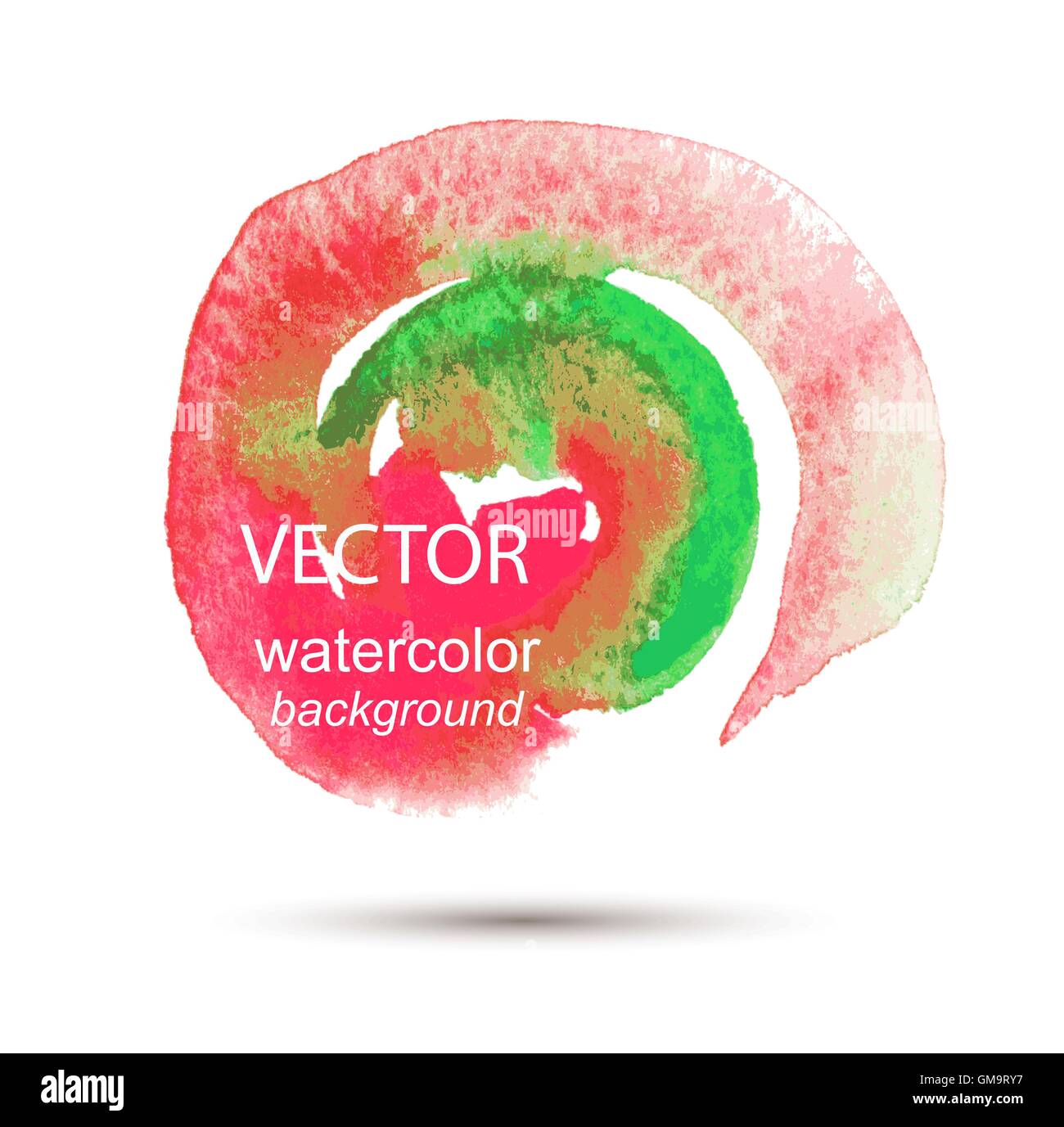 Abstract watercolor hand painted background Stock Vector Image & Art ...