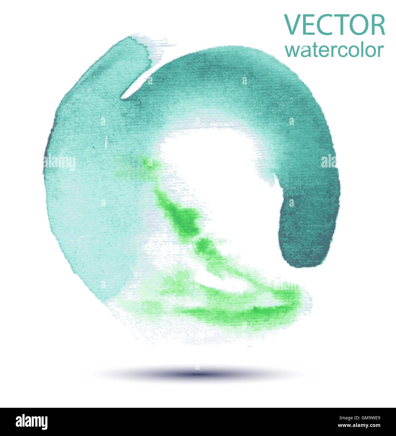 Abstract watercolor hand painted background Stock Vector Image & Art ...