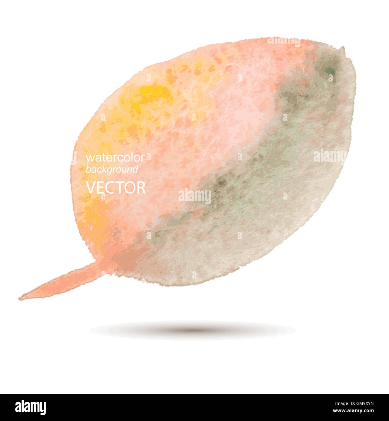 Abstract watercolor hand painted background Stock Vector Image & Art ...