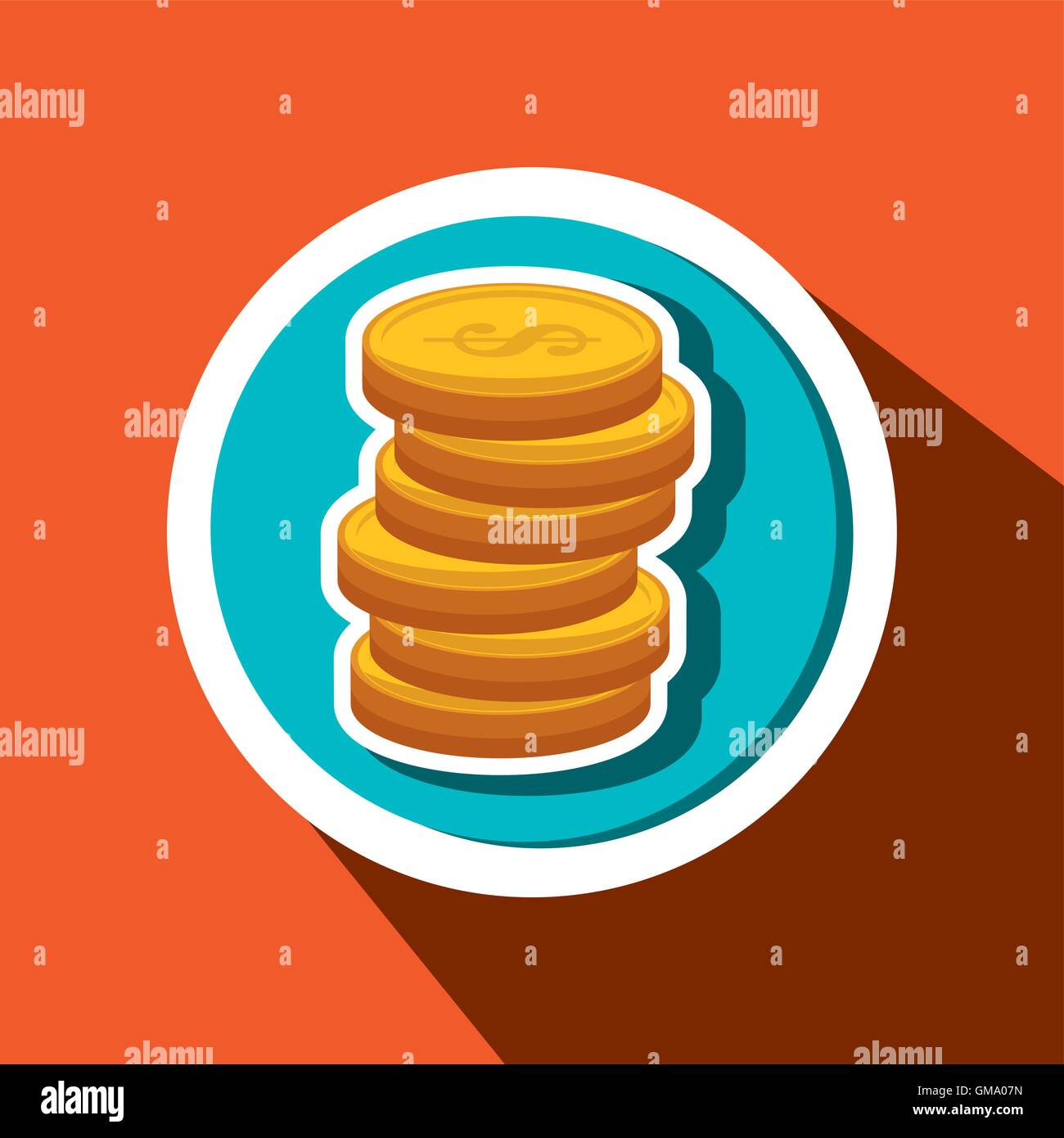 currency coins money cash Stock Vector Image & Art - Alamy