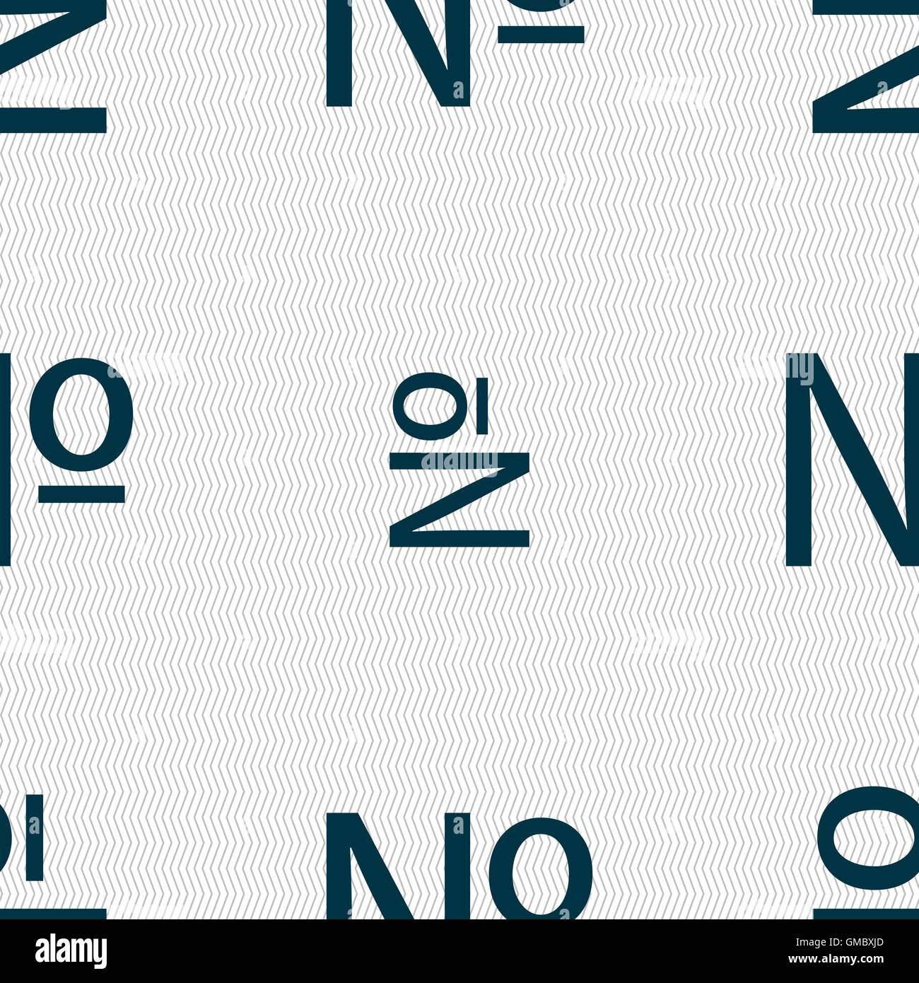 number icon. Set Flat modern. Seamless abstract background with ...