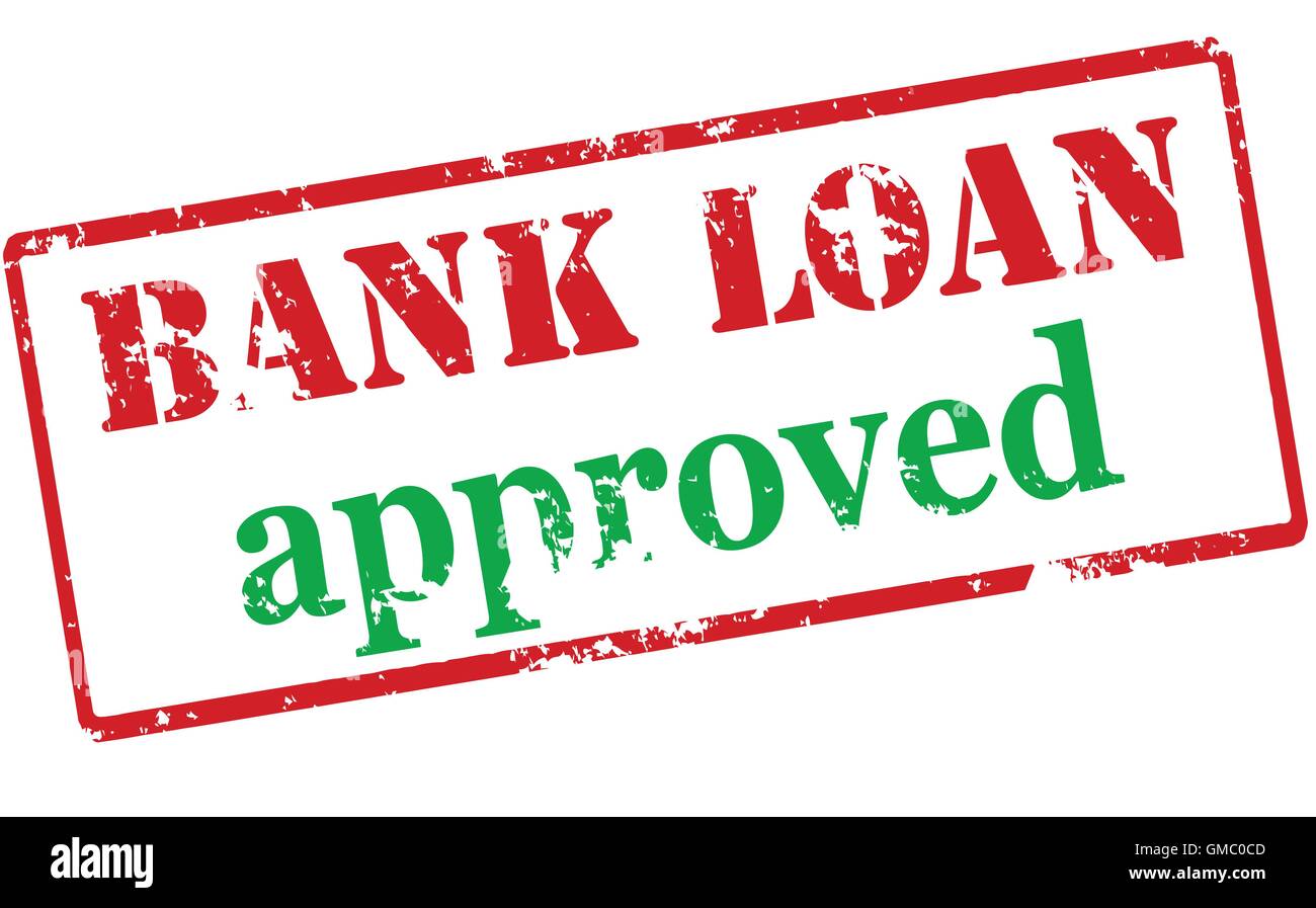 Bank loan approved Stock Vector Image & Art - Alamy