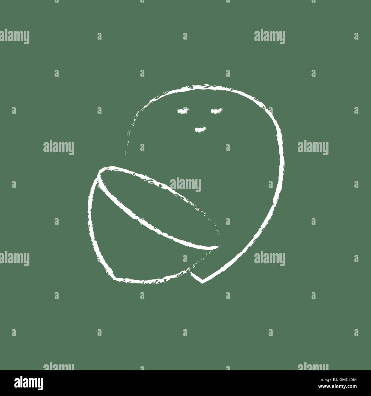 Hand drawn coconut oil Stock Vector Images - Alamy