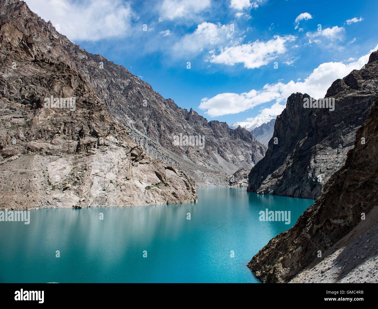 Attabad lake in the Gojal valley, Hunza, Gilgit-Baltistan, Pakistan Stock  Photo - Alamy