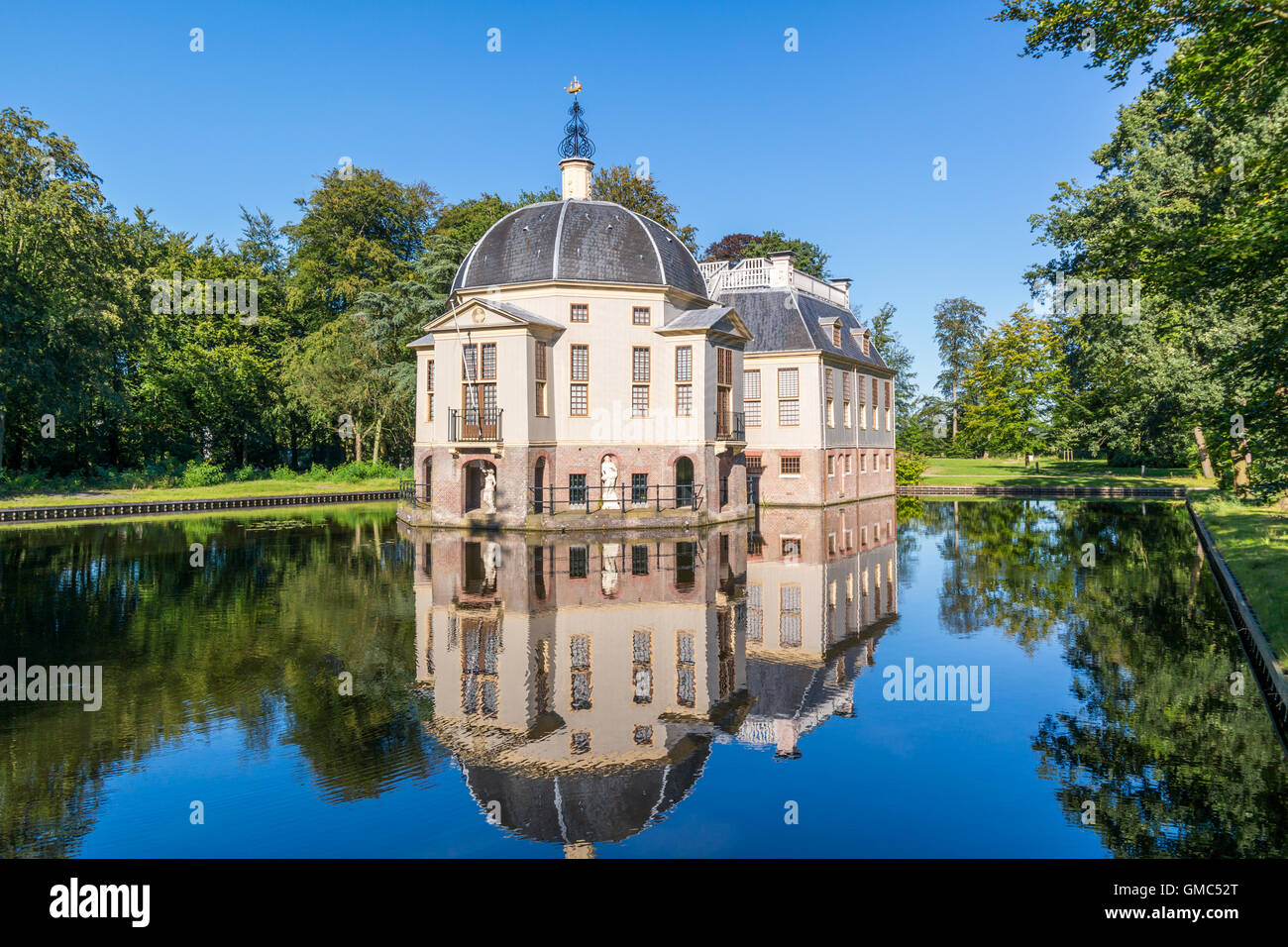 Manor estate Trompenburgh in 's Graveland, Gooi district in Netherlands Stock Photo