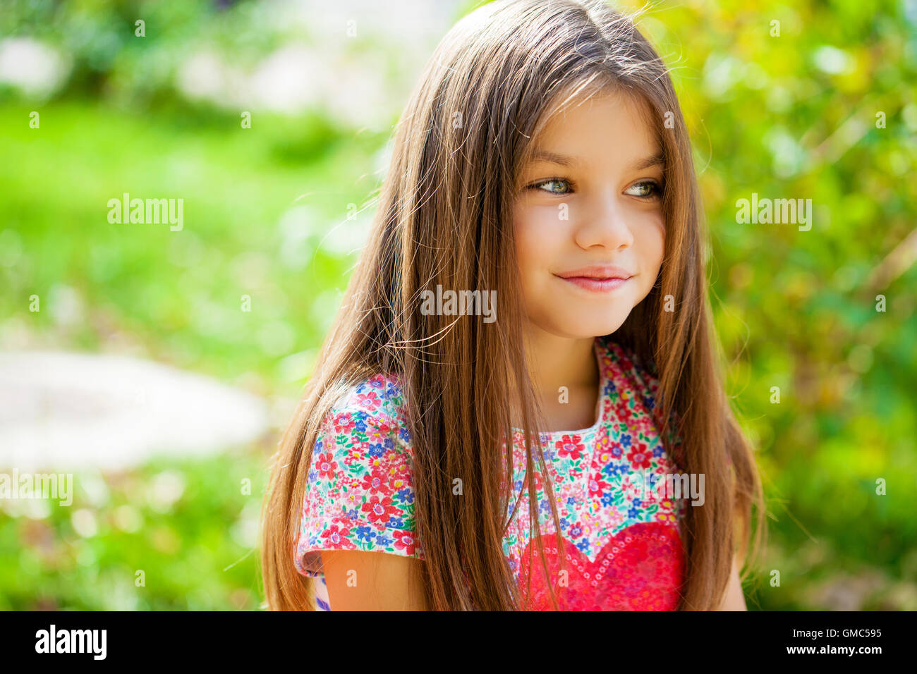 Girl 8 years old hi-res stock photography and images - Alamy