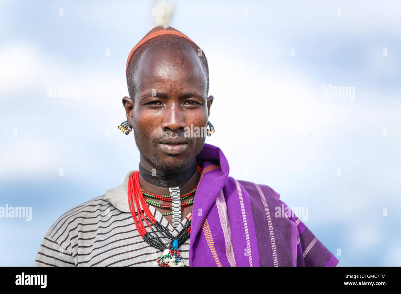 Portrait of Hamer tribe, Turmi, Omo Valley - Ethiopia Stock Photo - Alamy