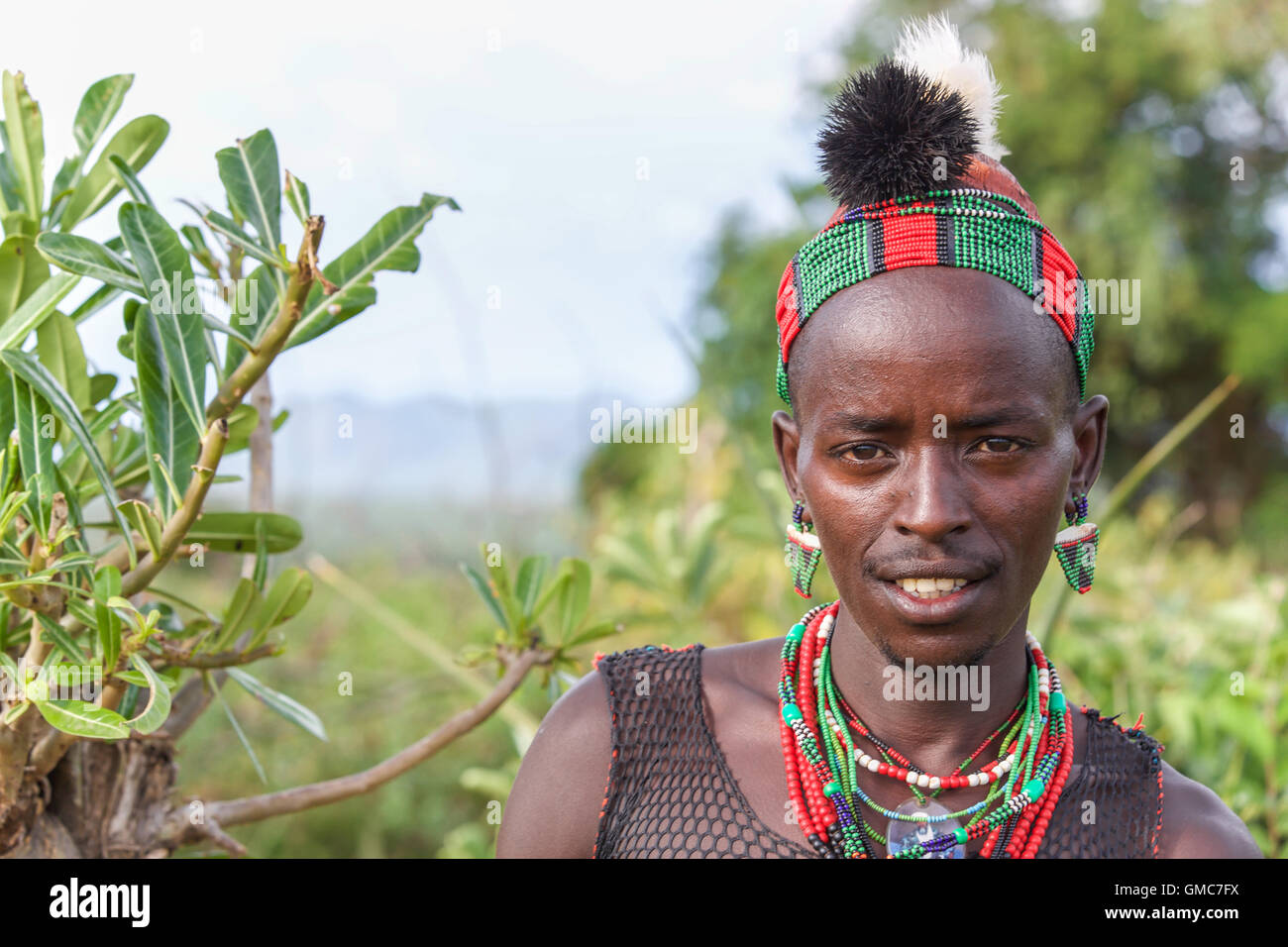 Portrait of Hamer tribe, Turmi, Omo Valley - Ethiopia Stock Photo - Alamy