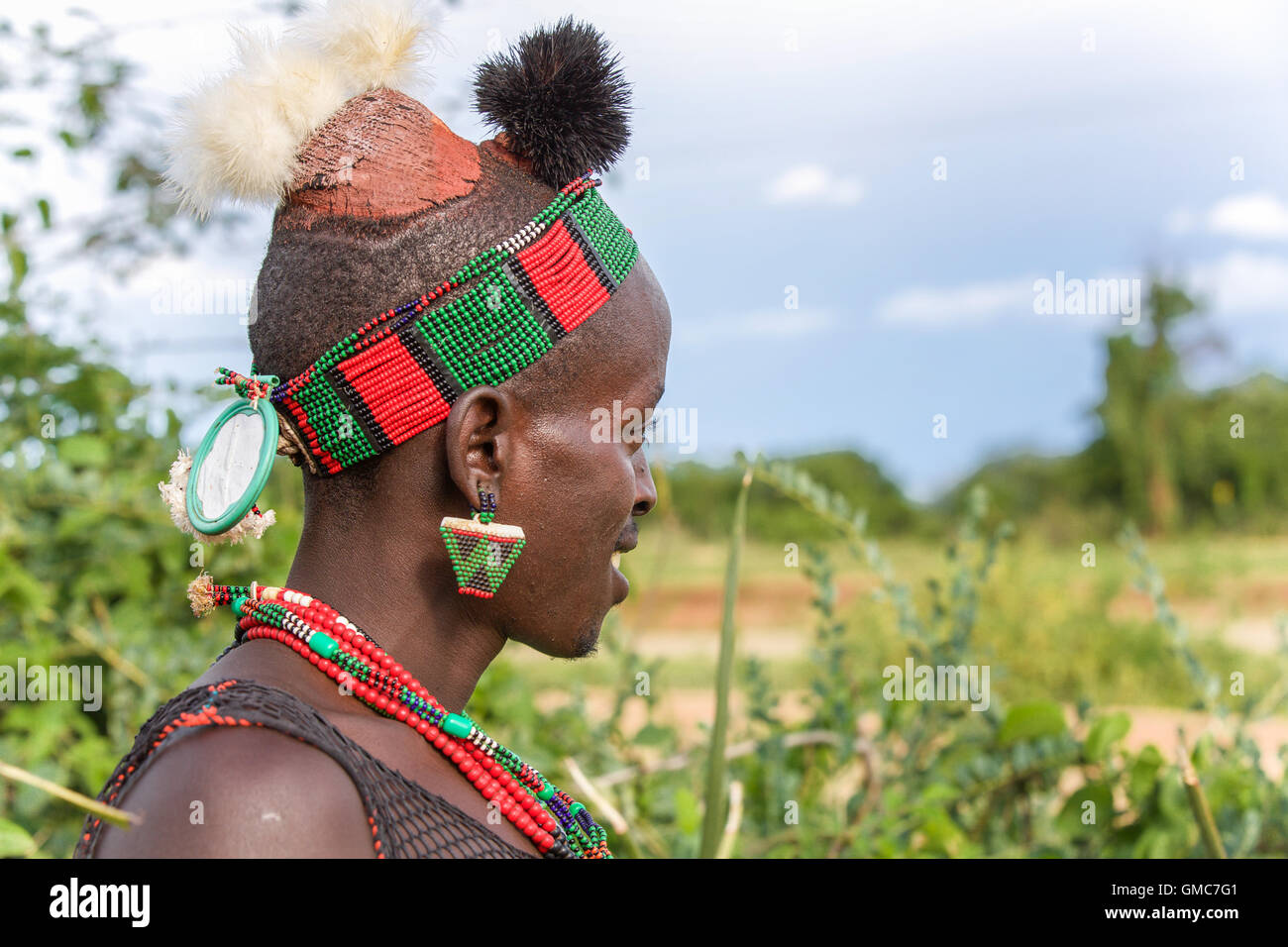 Portrait of Hamer tribe, Turmi, Omo Valley - Ethiopia Stock Photo - Alamy