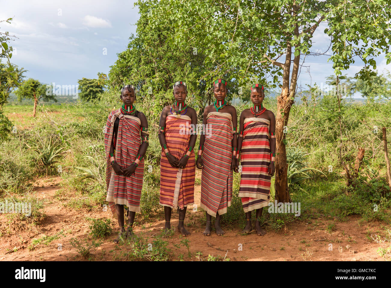 Portrait of Hamer tribe, Turmi, Omo Valley - Ethiopia Stock Photo - Alamy