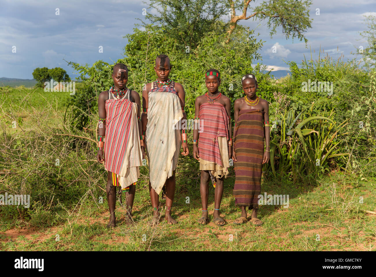 Portrait of Hamer tribe, Turmi, Omo Valley - Ethiopia Stock Photo - Alamy