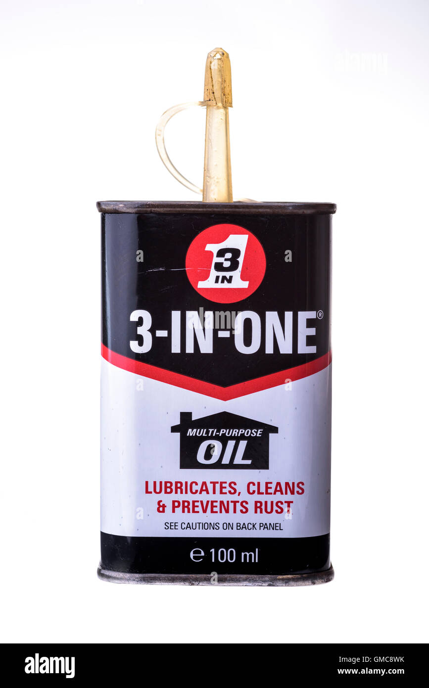 Can 3 in one oil hi-res stock photography and images - Alamy